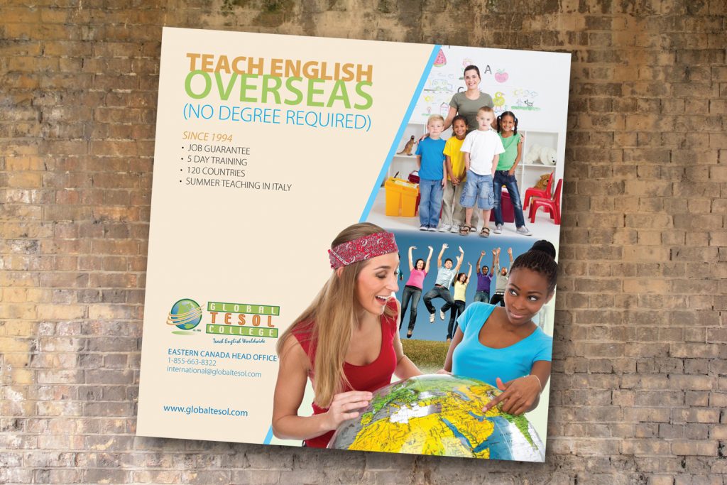 Global Tesol College advertisement