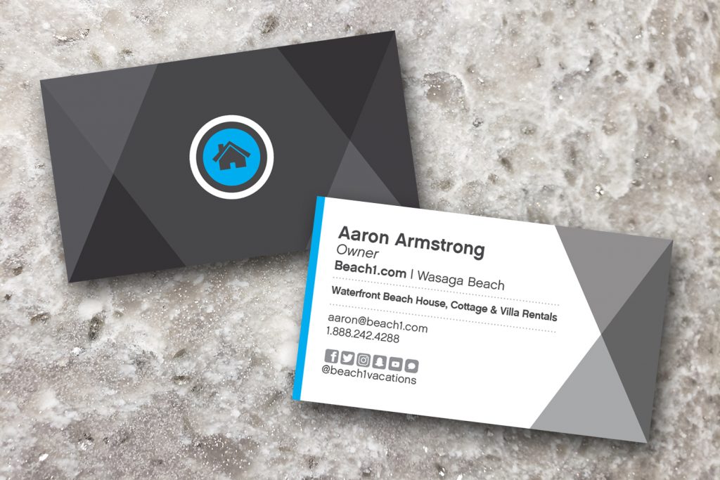 Beach1.com Business Cards